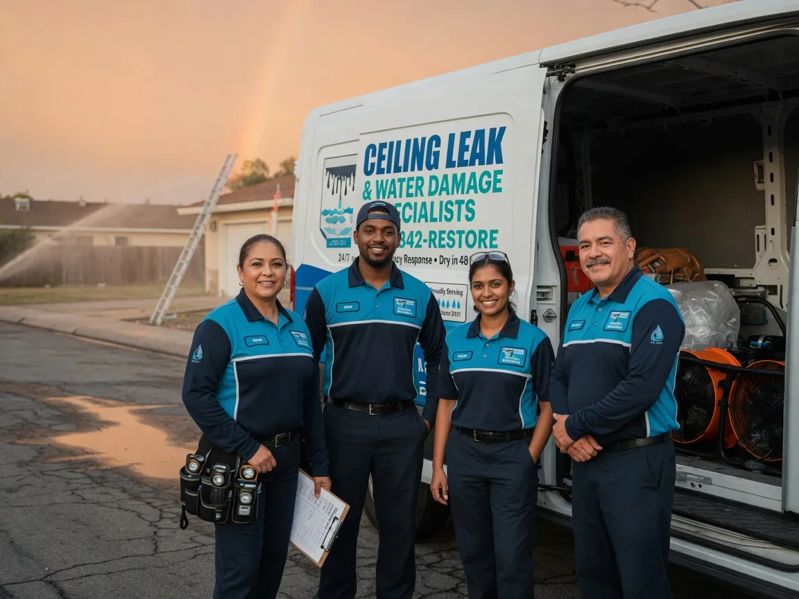 Ceiling Leak Cleanup company in Fair Oaks, IN